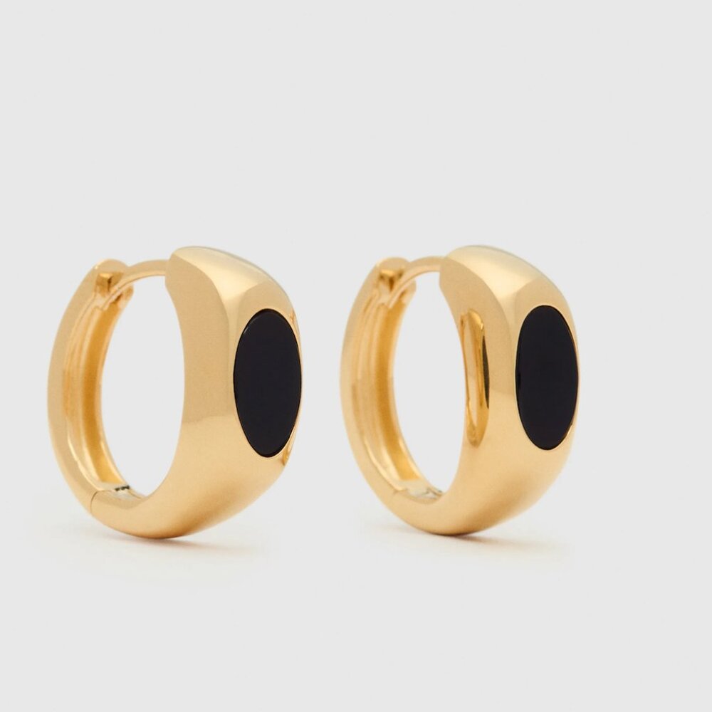 Reformation Mabel Earrings Gold - Size OS